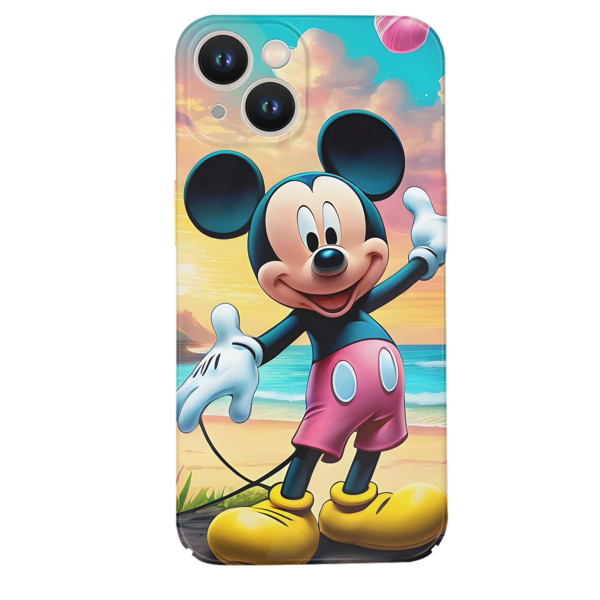 （画像用） ミッキーマウス Mickey Mouse 【iPhone 14シリーズ対応】ハードケース